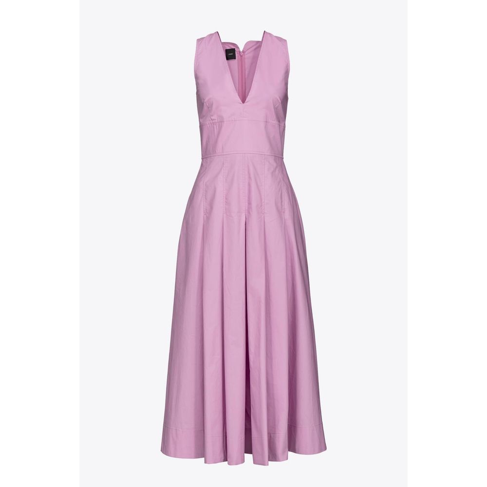 Vestido de algodón rosa