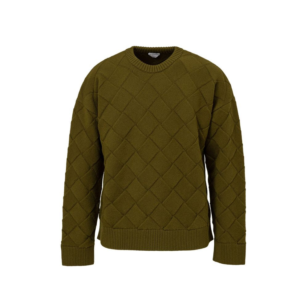 Jersey de lana verde
