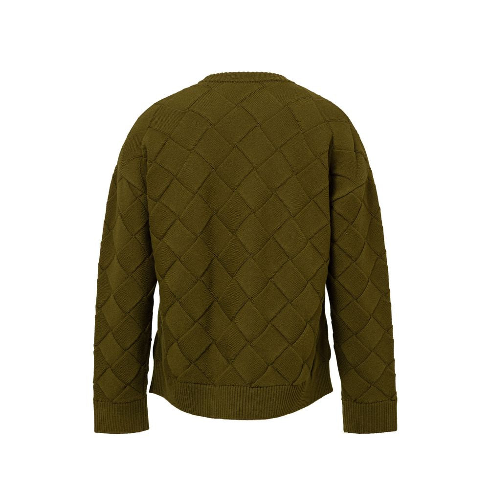 Jersey de lana verde