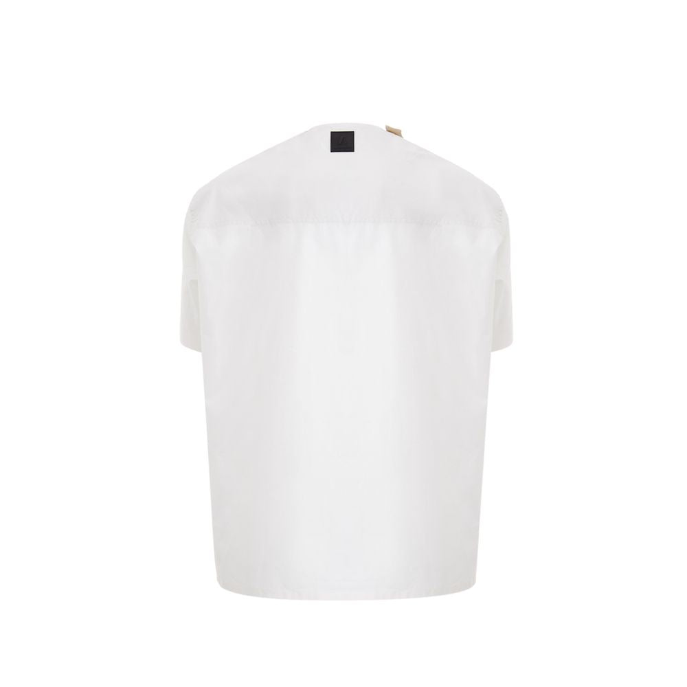Jersey blanco de algodón