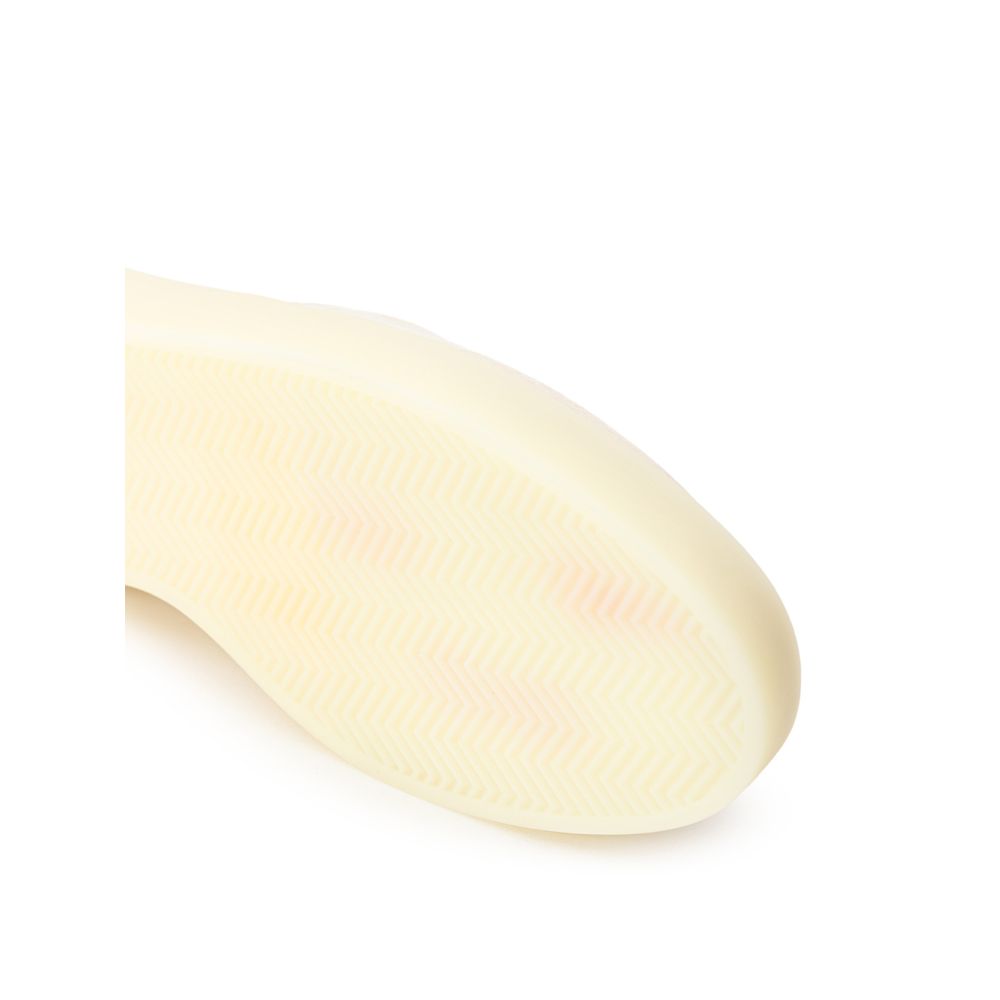 Mocasín de piel beige