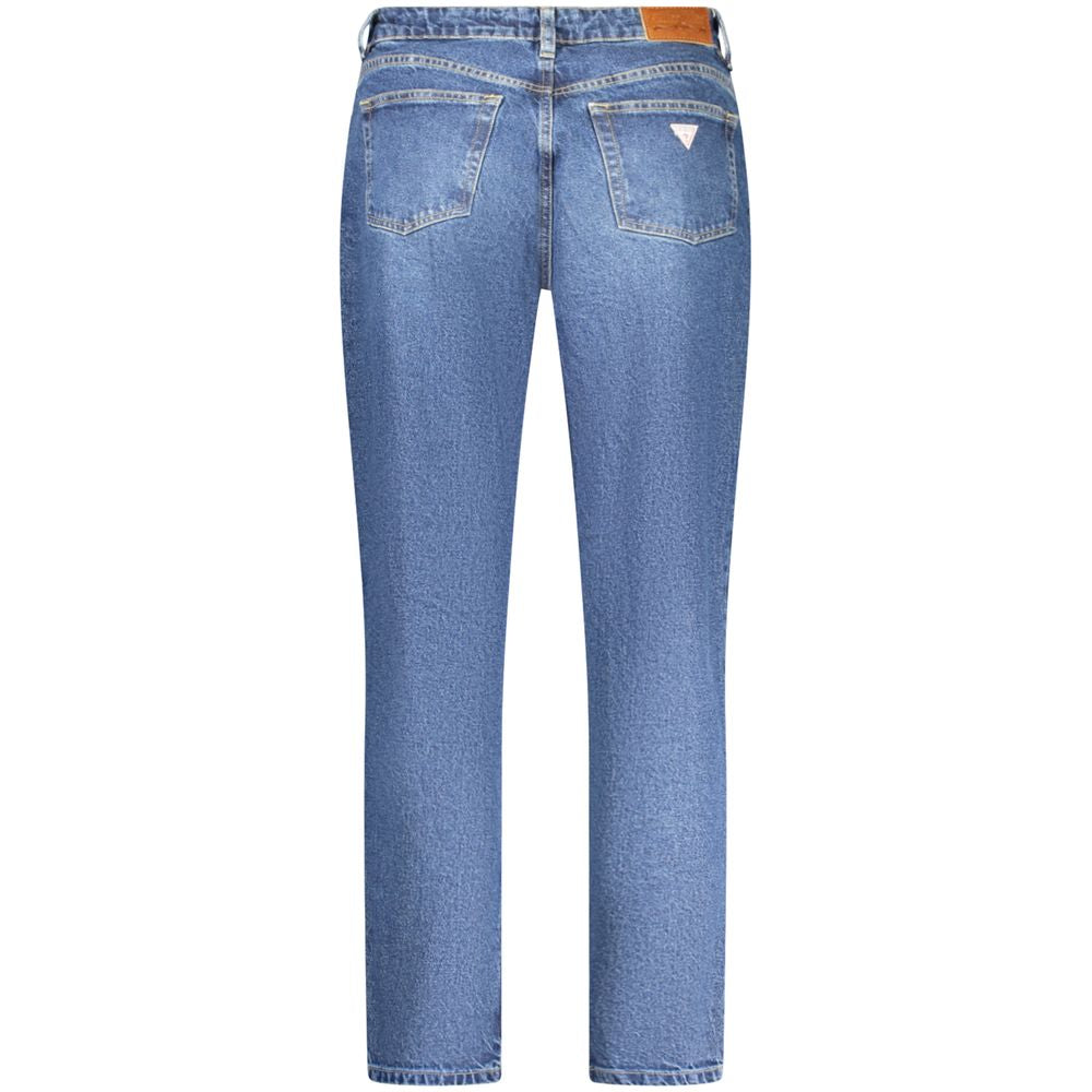 Pantalones y vaqueros de algodón azules