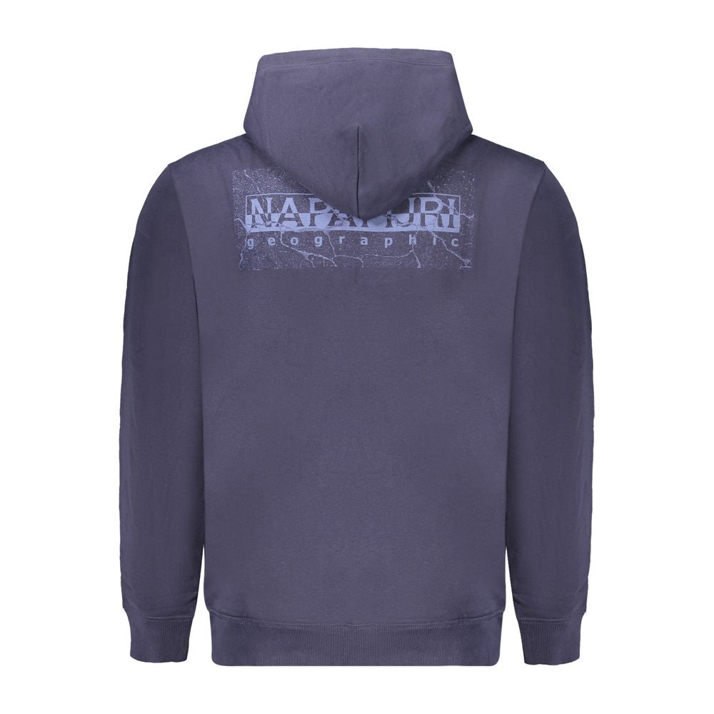 Jersey azul de algodón