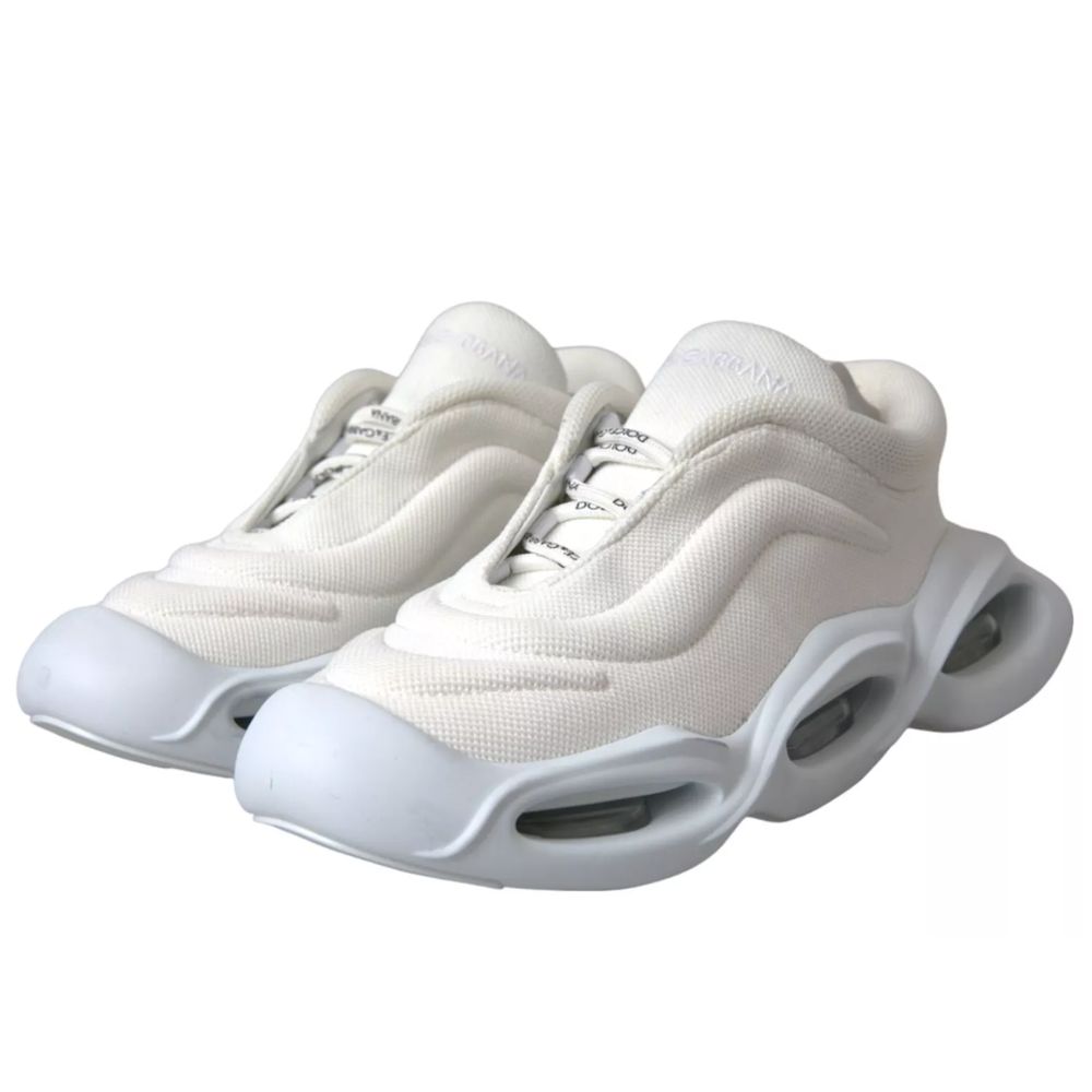 Zapatilla blanca de poliéster