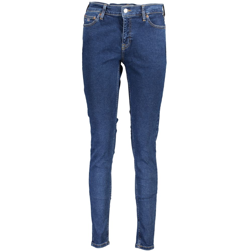 Pantalones y vaqueros de algodón azules