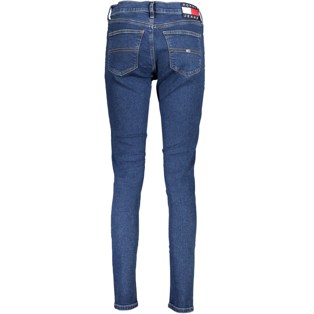 Pantalones y vaqueros de algodón azules
