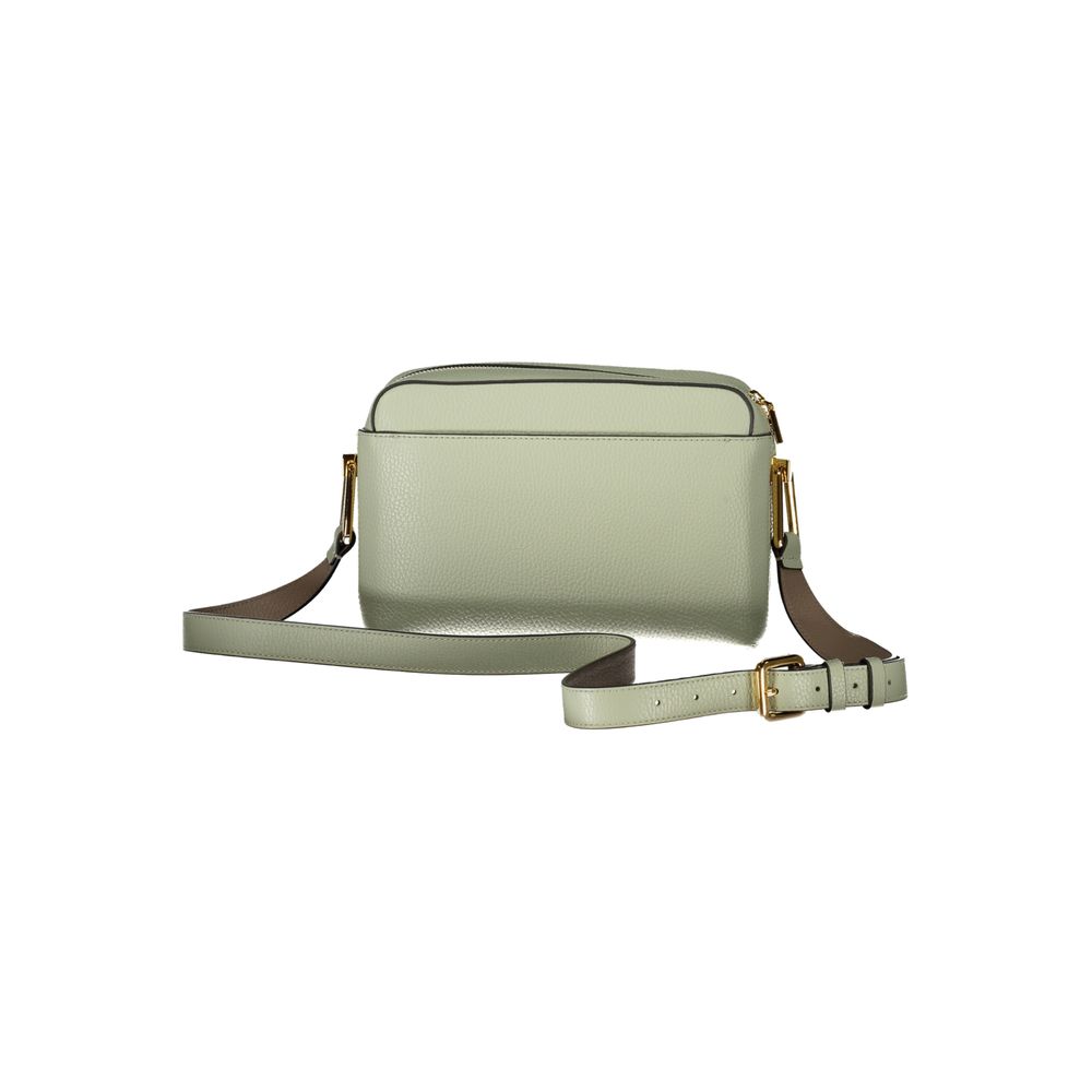 Bolso de piel verde