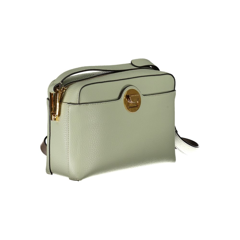 Bolso de piel verde