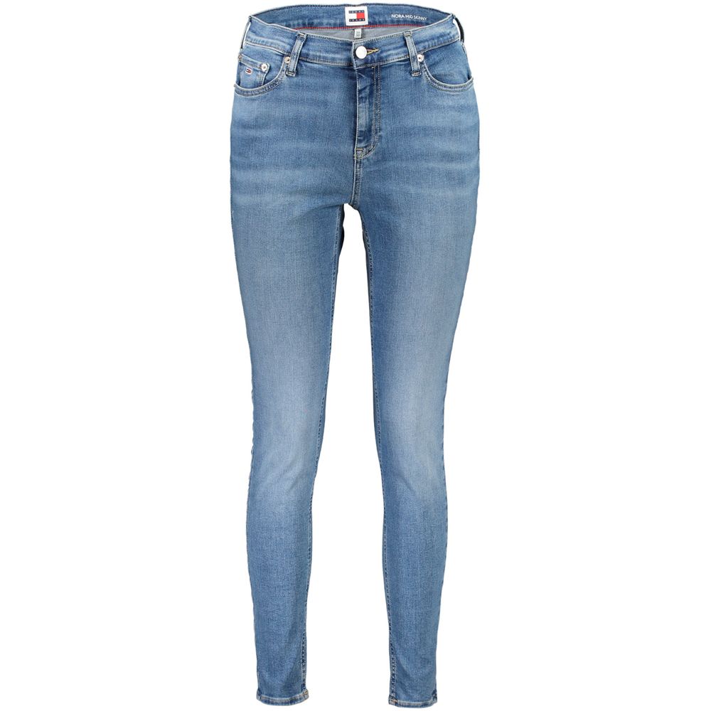 Pantalones y vaqueros de algodón azules