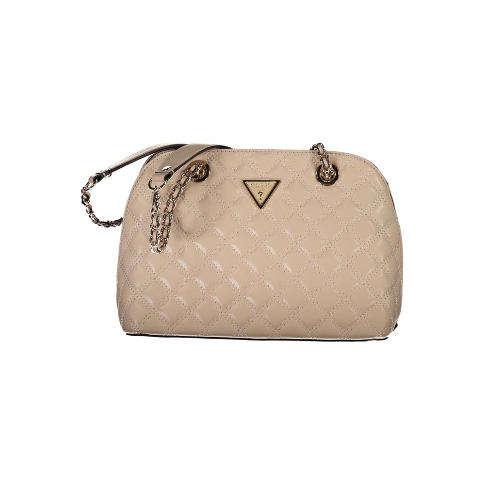Bolso de polietileno beige