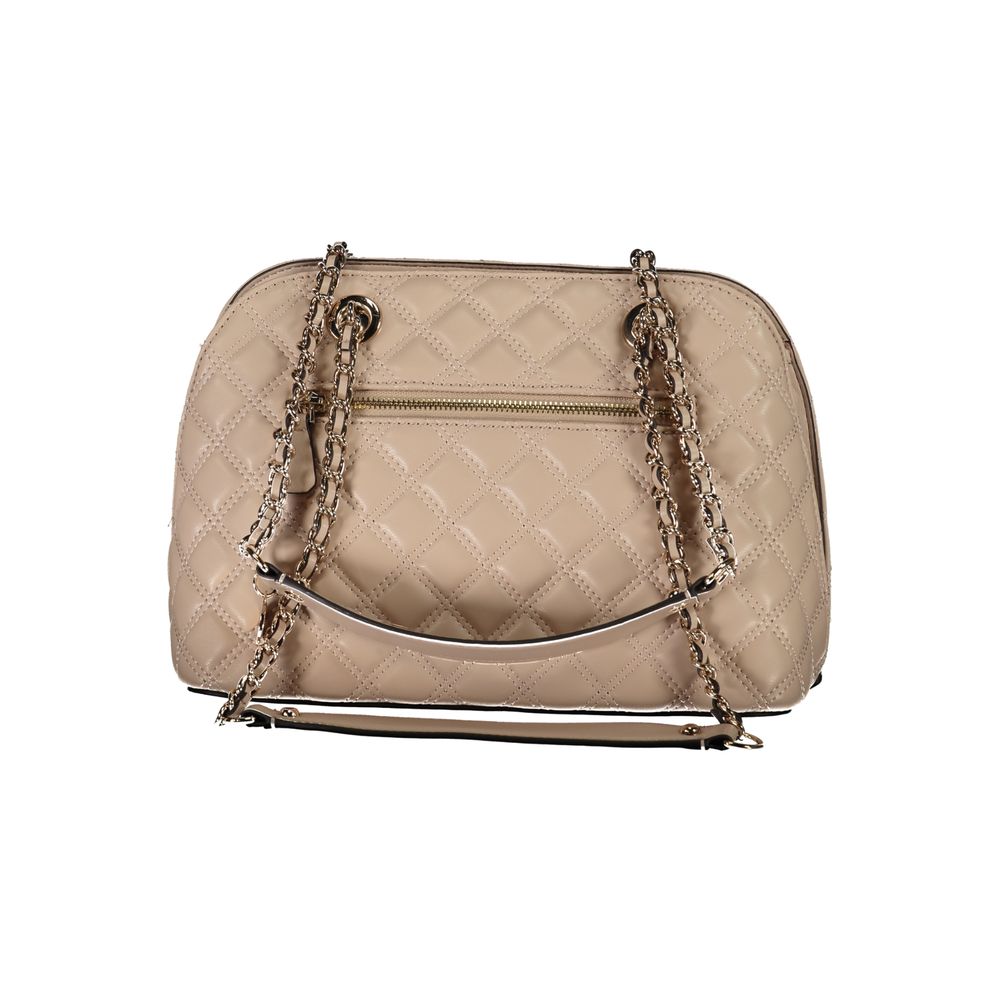 Bolso de polietileno beige