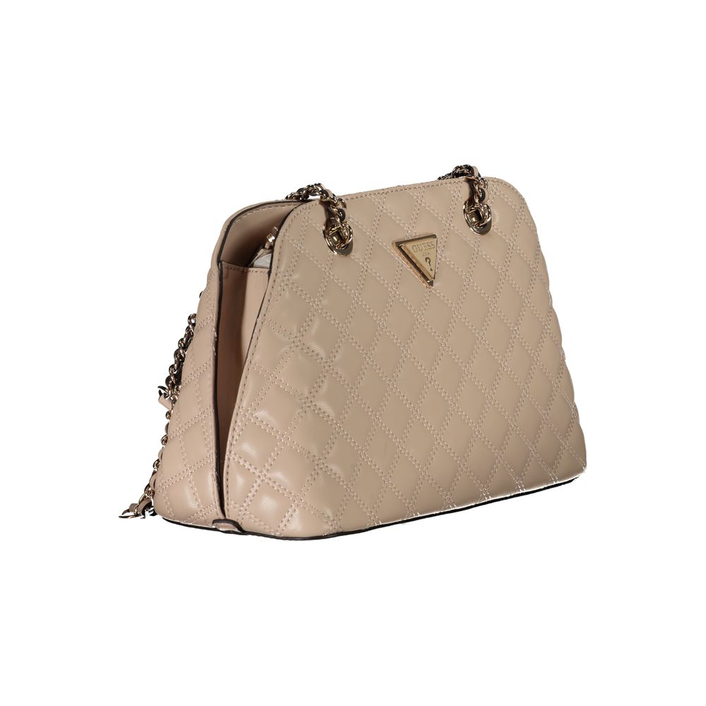 Bolso de polietileno beige