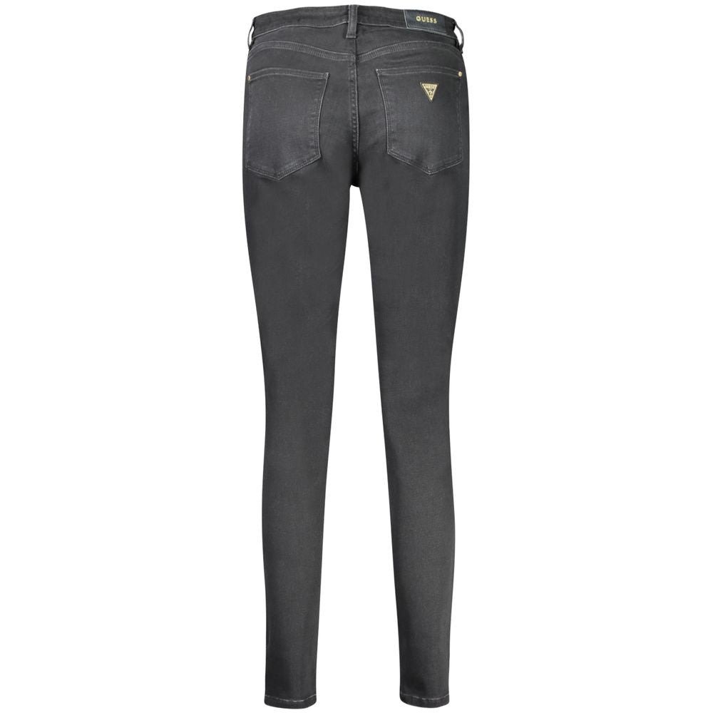 Vaqueros y pantalones negros de algodón