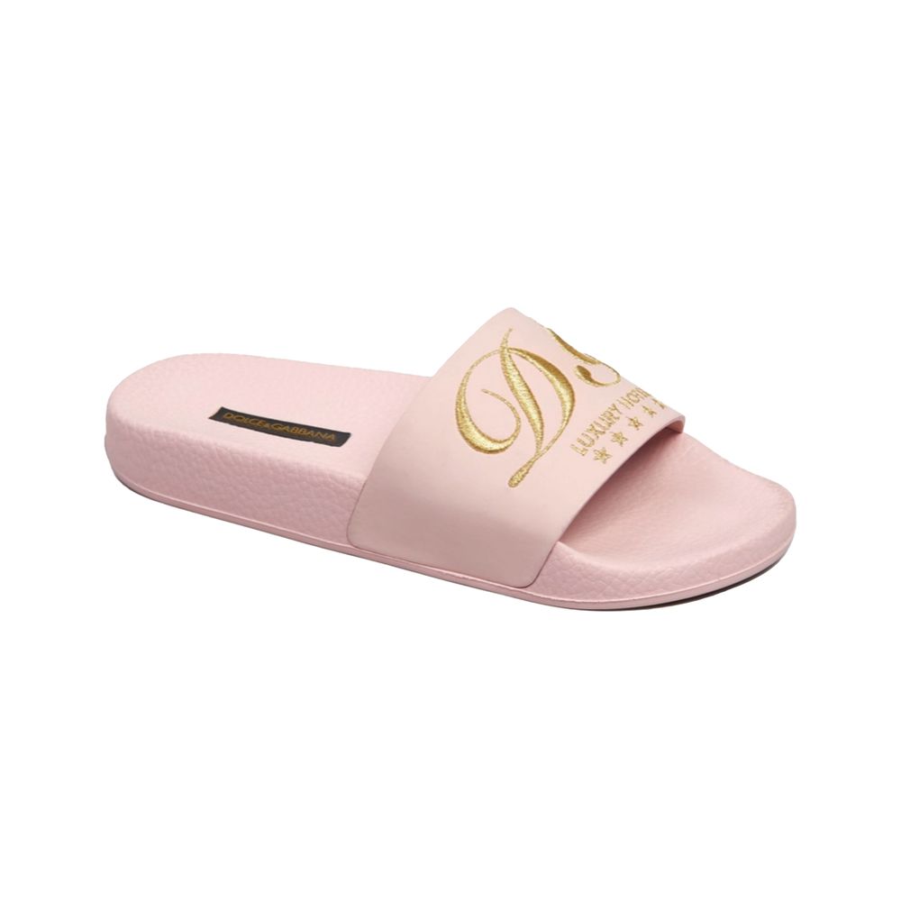 Pink Leather Sandal