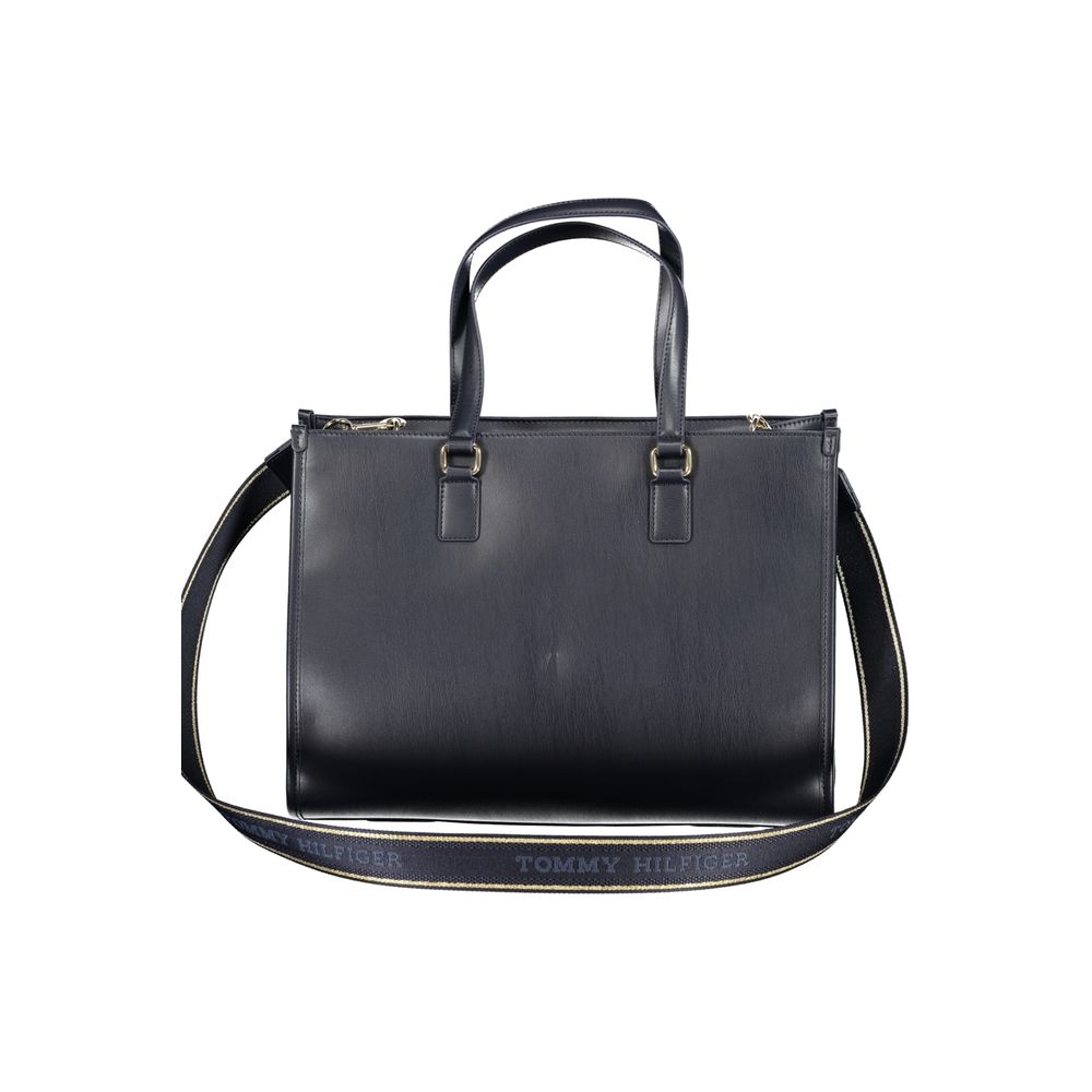 Bolso de polietileno azul