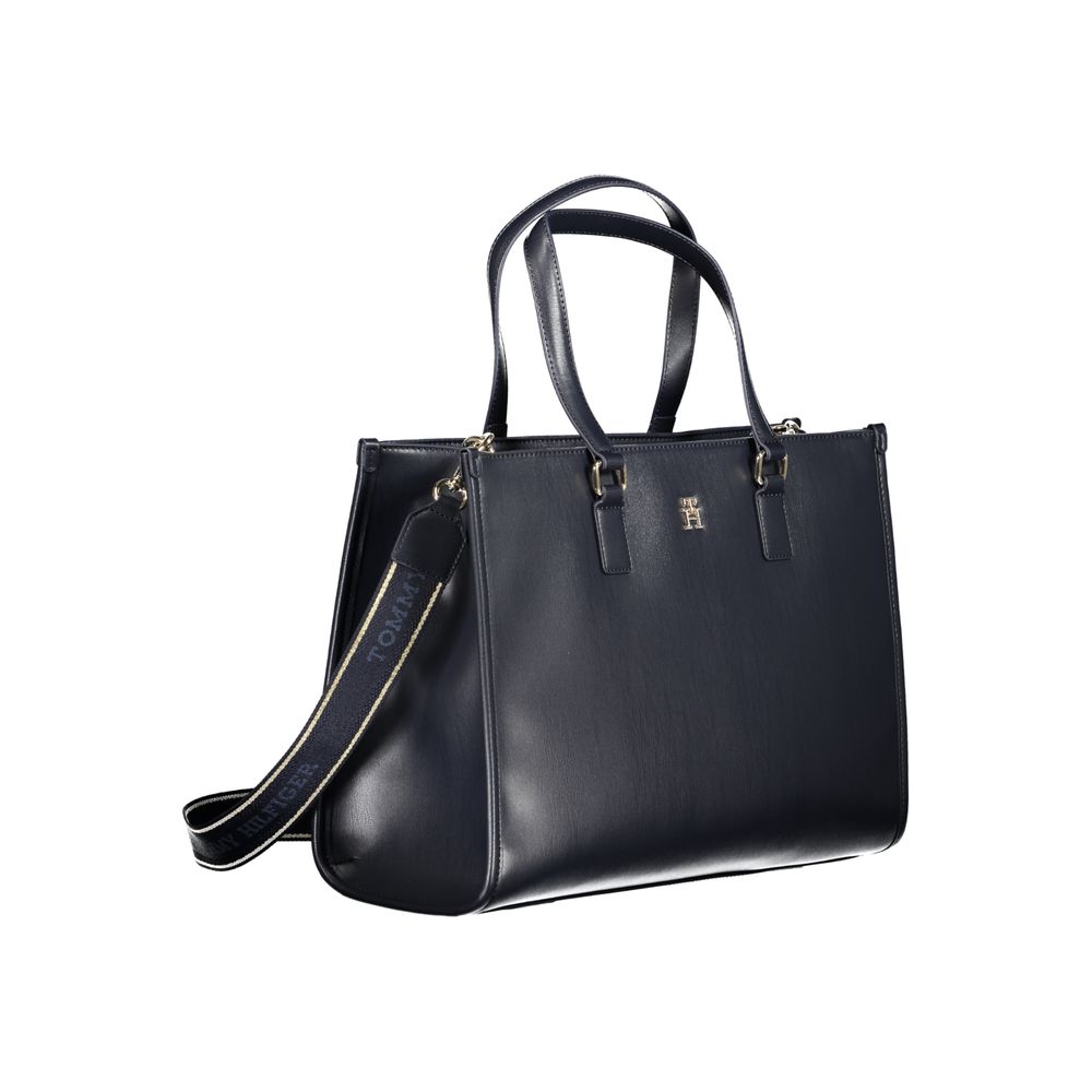 Bolso de polietileno azul