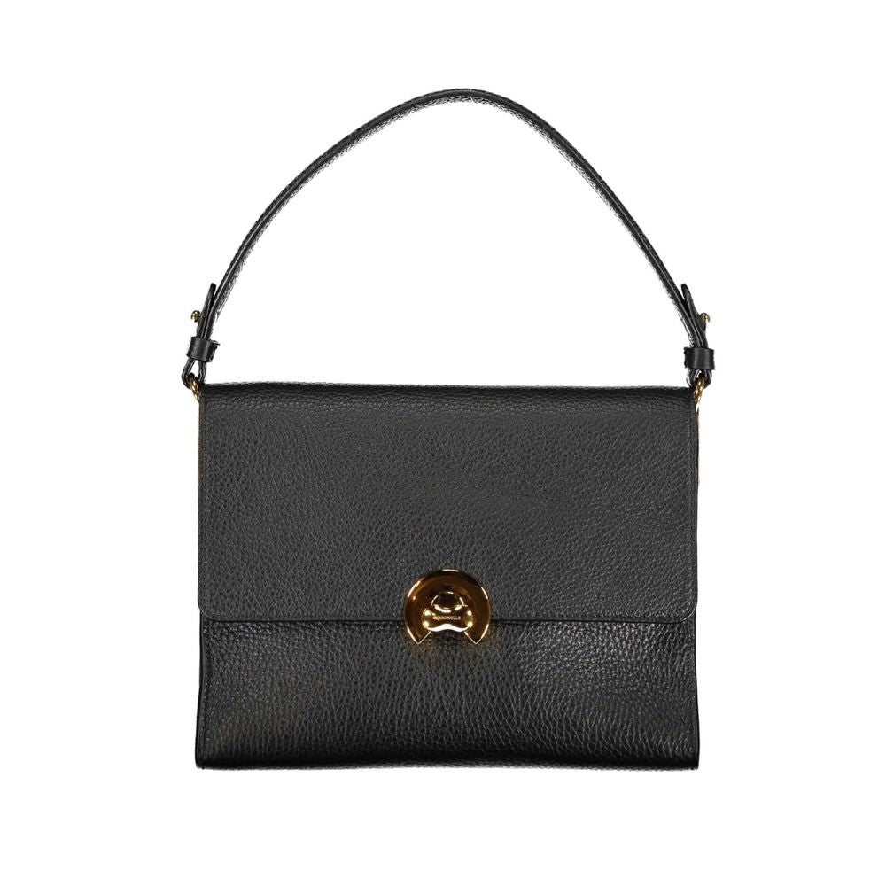 Bolso de piel negro