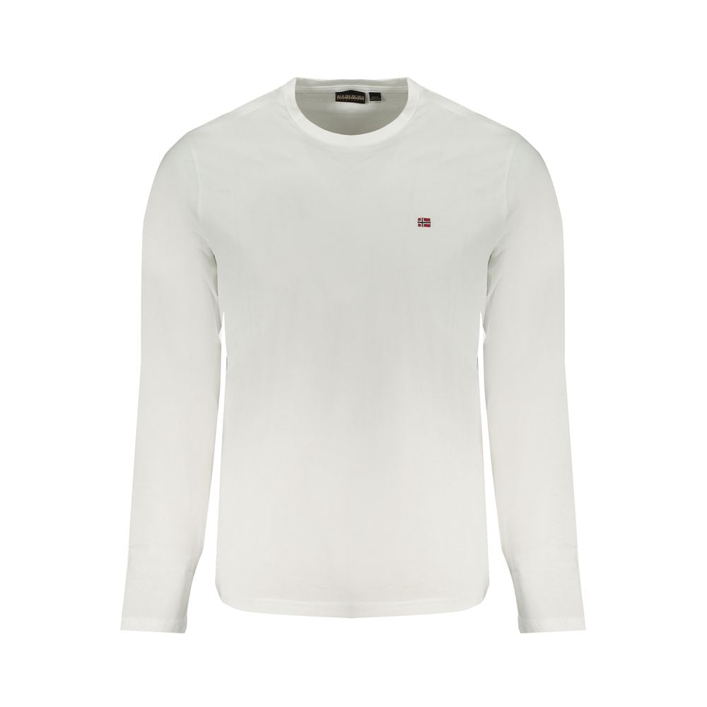 Camiseta blanca de algodón