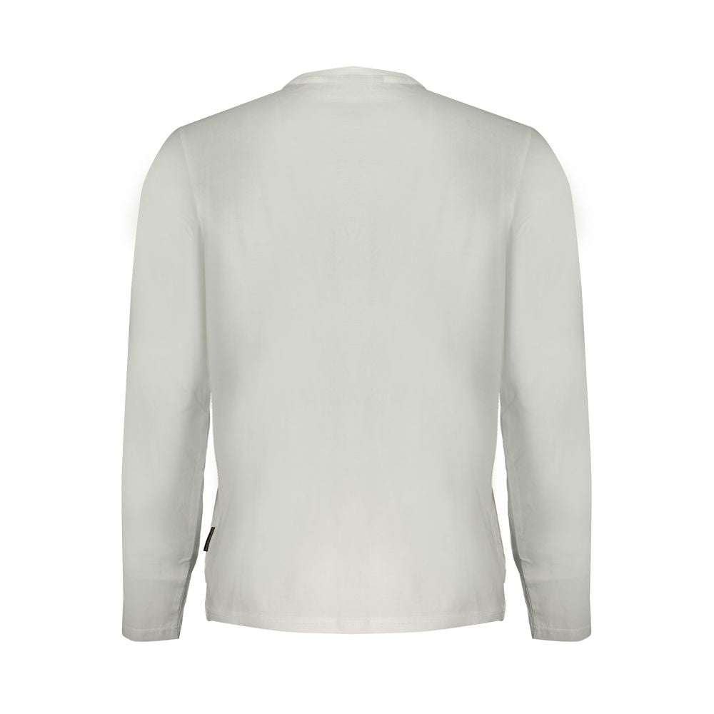 Camiseta blanca de algodón
