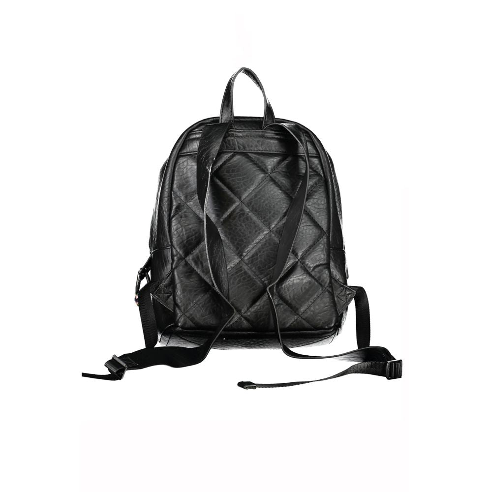 Black Polyethylene Backpack