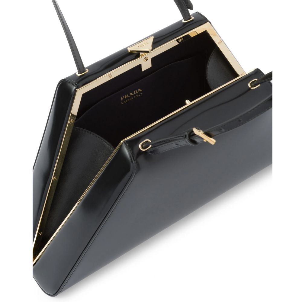 Black Leather Handbag