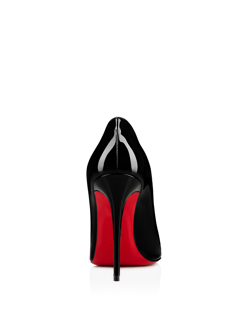 Black Patent Leather Kate Décolleté 100