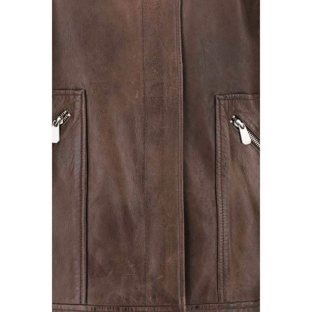 Chaqueta de cuero