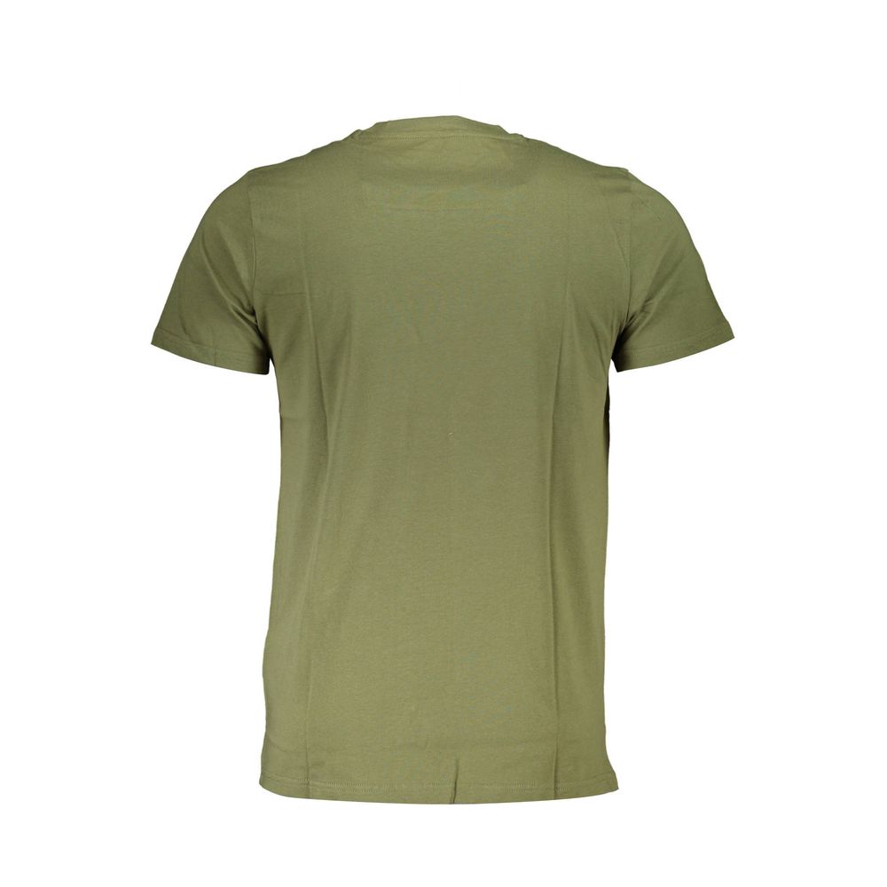 Camiseta verde de algodón