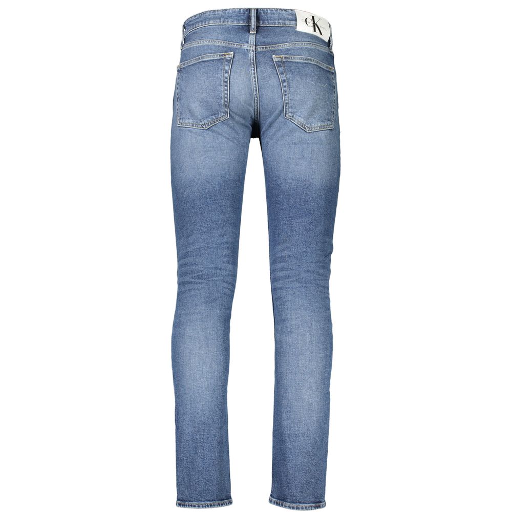 Pantalones y vaqueros de algodón azules