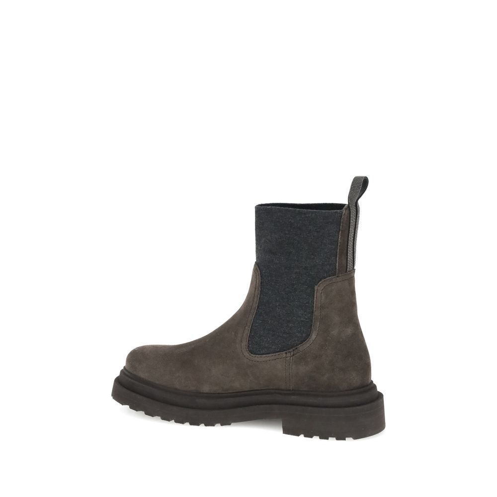 Suede Ankle Boots