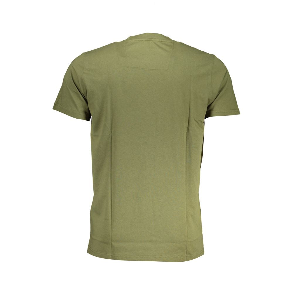 Camiseta verde de algodón