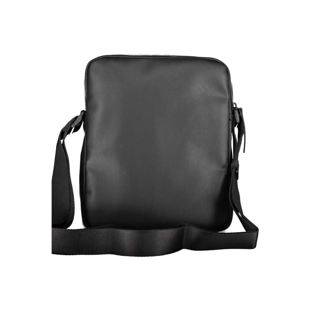 Bolso bandolera de polietileno negro