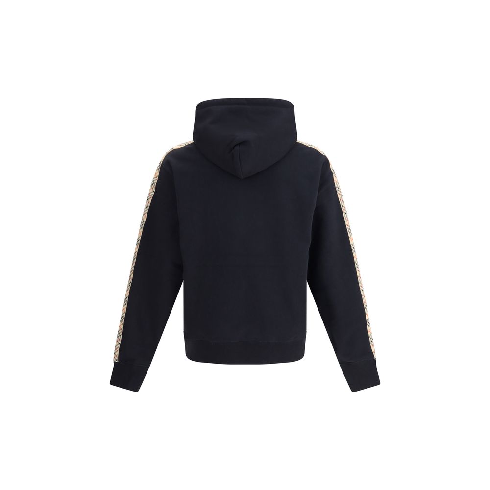 Check trim Hoodie