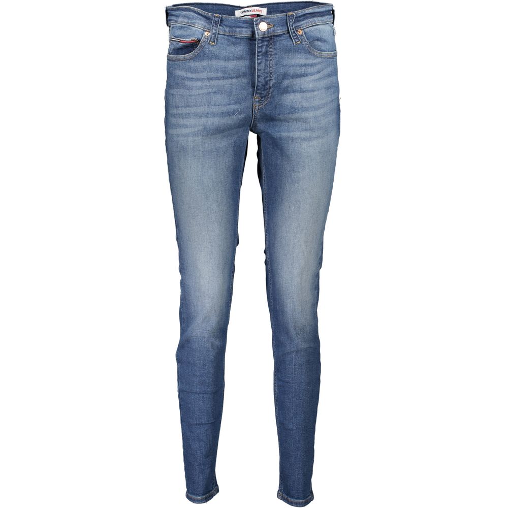 Pantalones y vaqueros de algodón azules