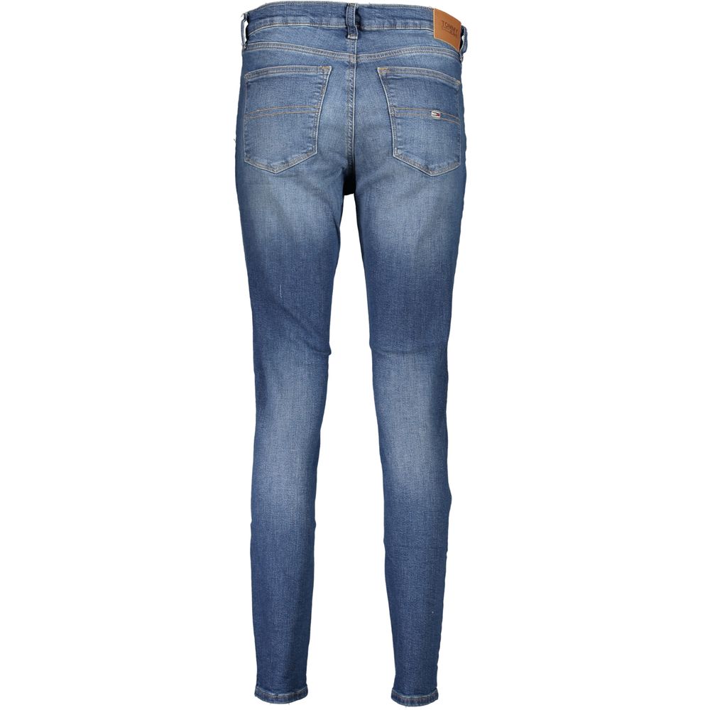 Pantalones y vaqueros de algodón azules