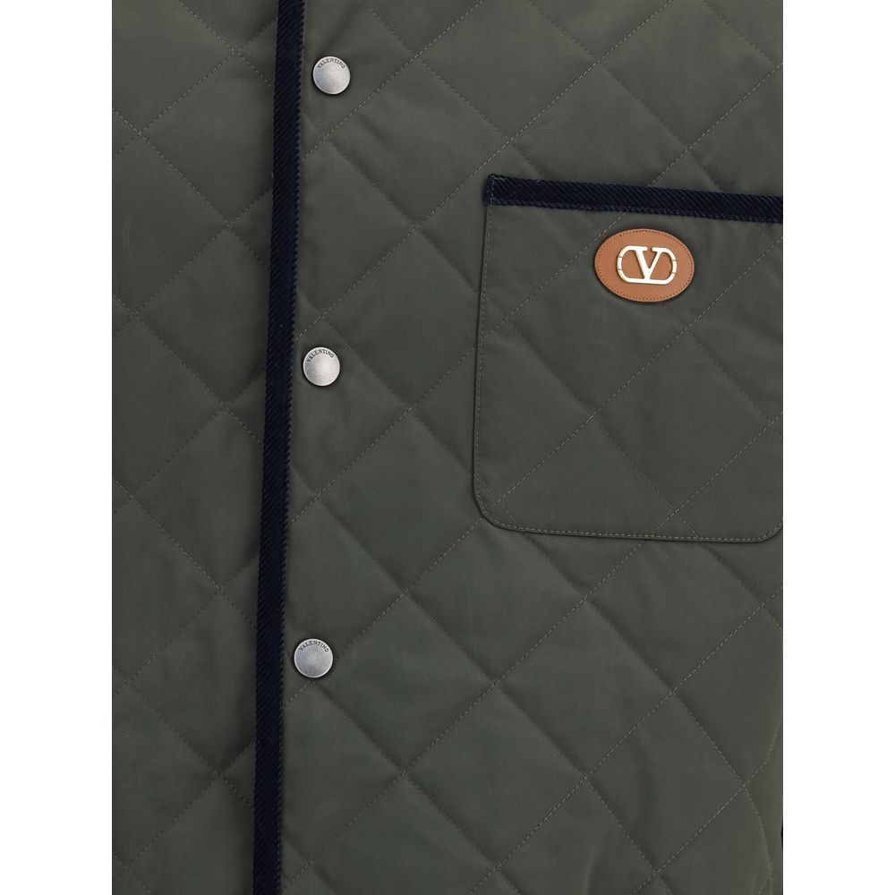 Logo quilted Jacket