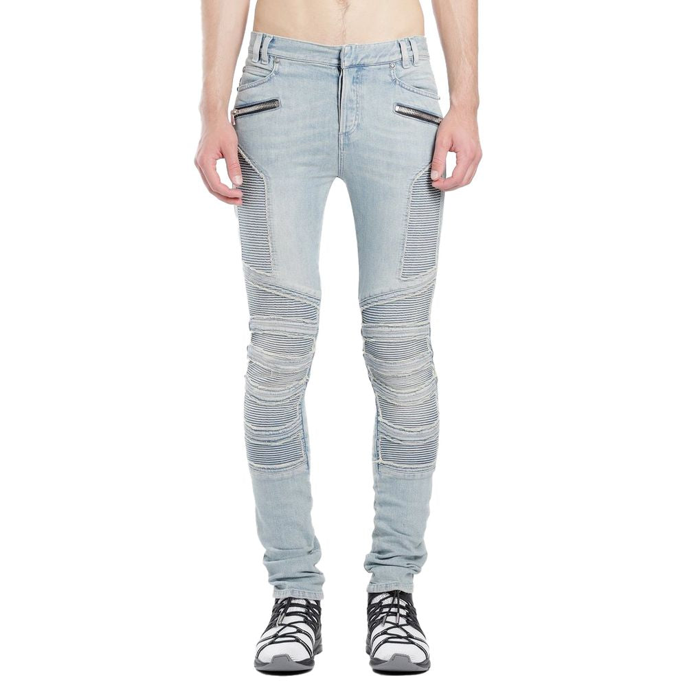 Pantalones y vaqueros de algodón azules