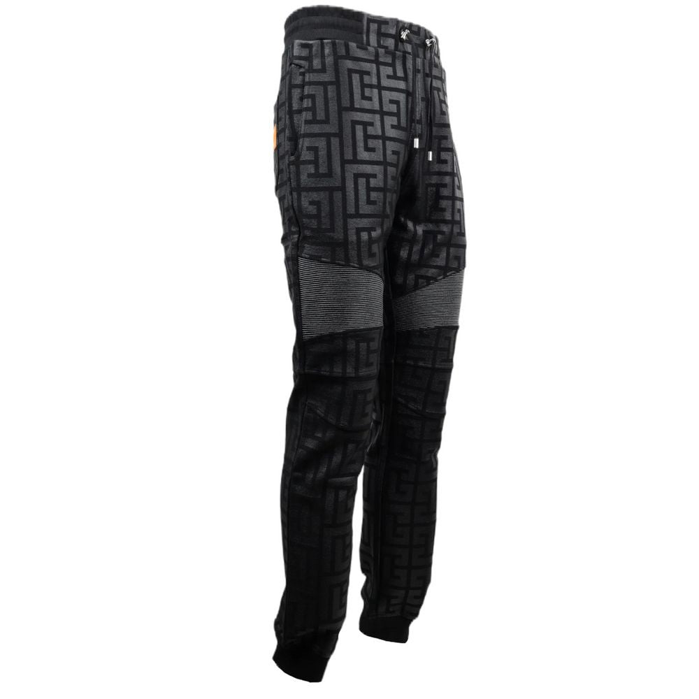 Vaqueros y pantalones negros de algodón