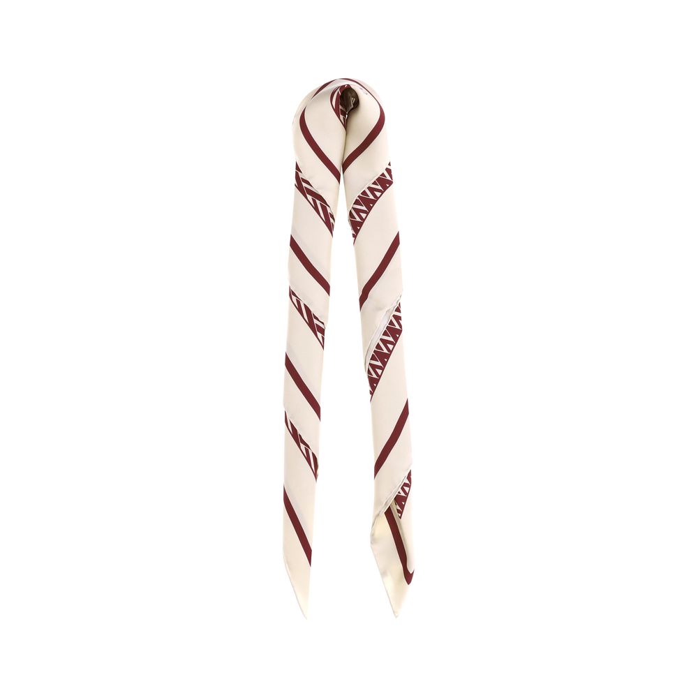 Toute la V silk Scarf