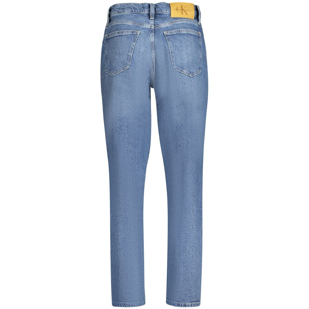 Pantalones y vaqueros de algodón azules