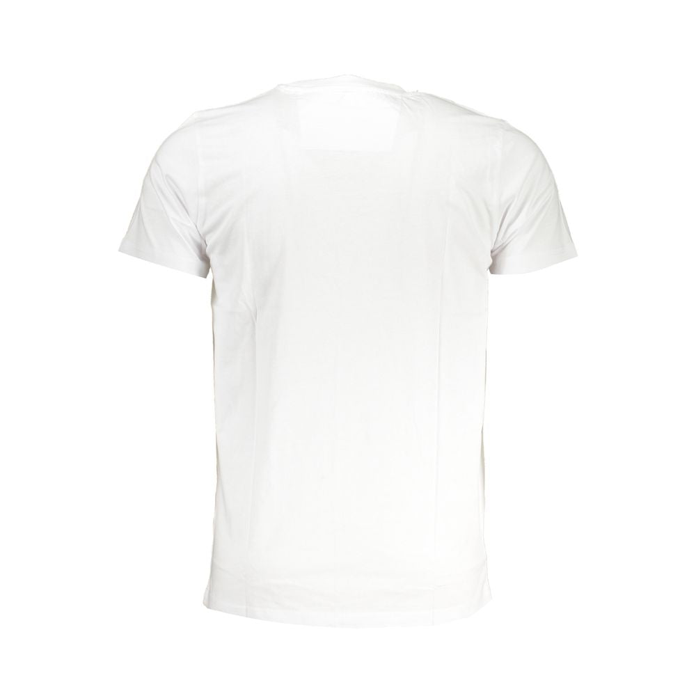 Camiseta blanca de algodón