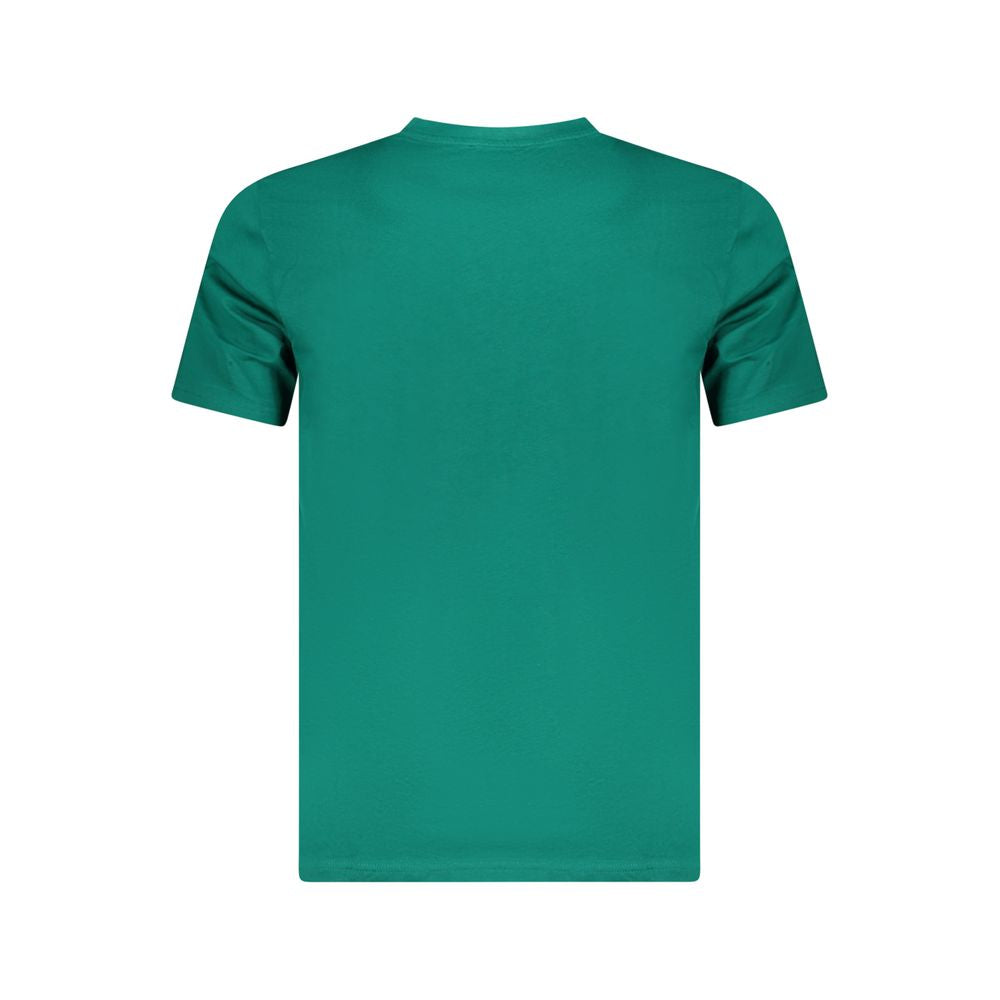 Camiseta verde de algodón
