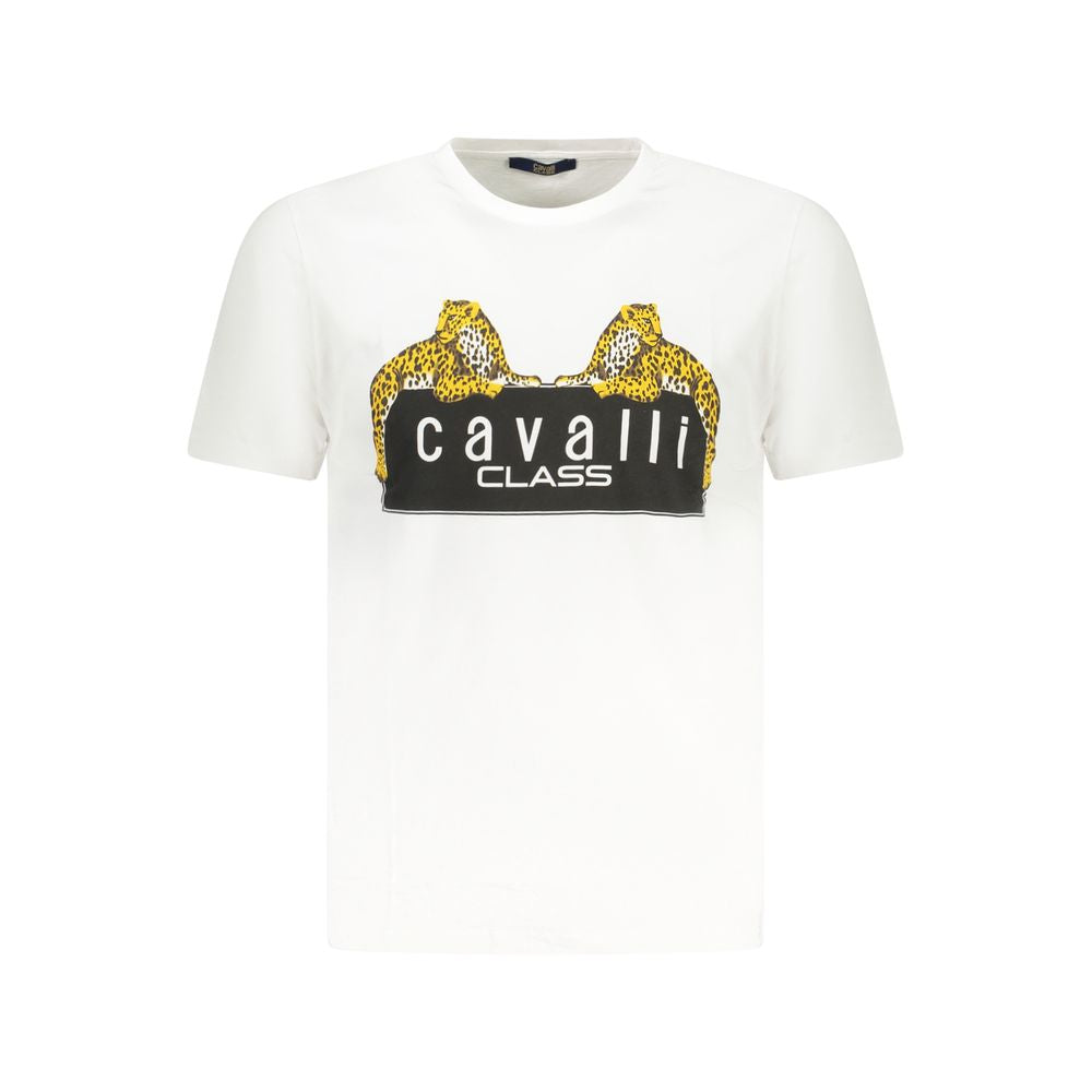 Camiseta blanca de algodón