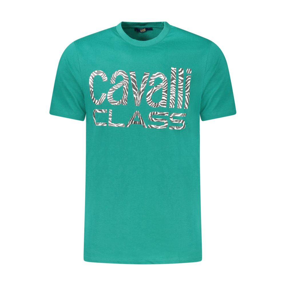 Camiseta verde de algodón
