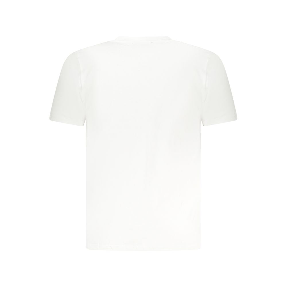 Camiseta blanca de algodón