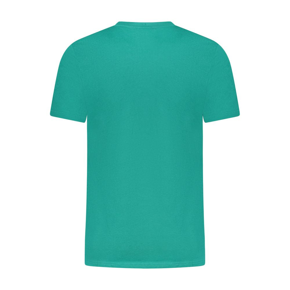 Camiseta verde de algodón