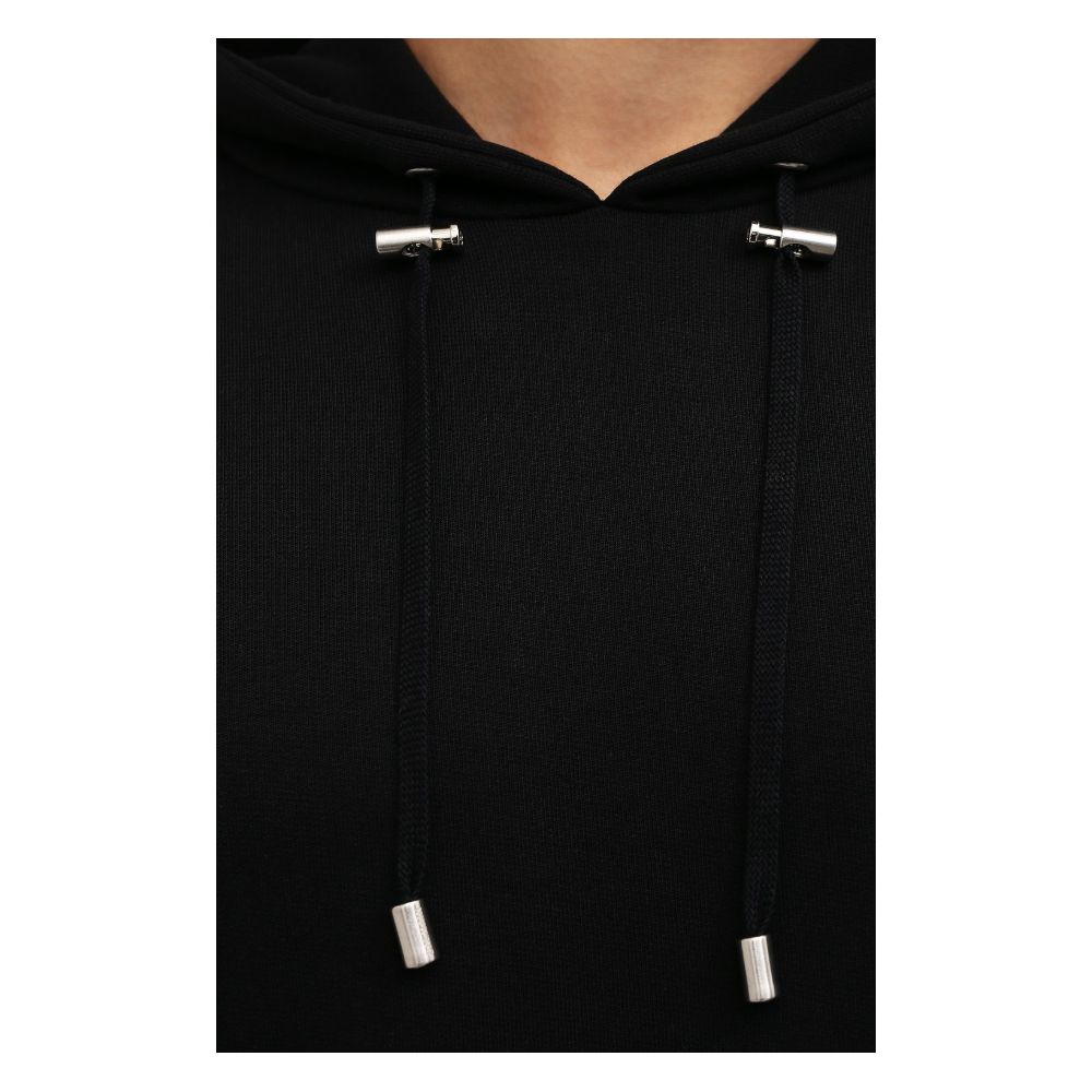 Jersey negro de algodón