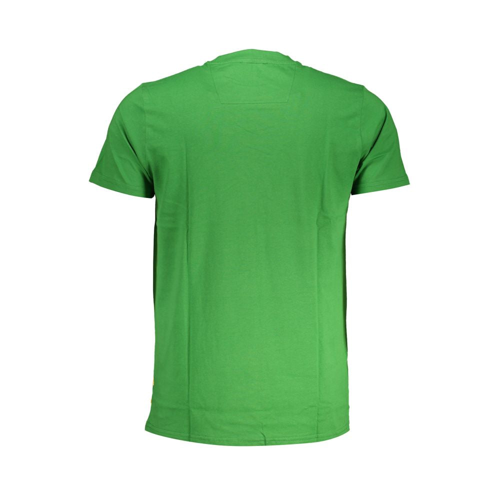 Camiseta verde de algodón