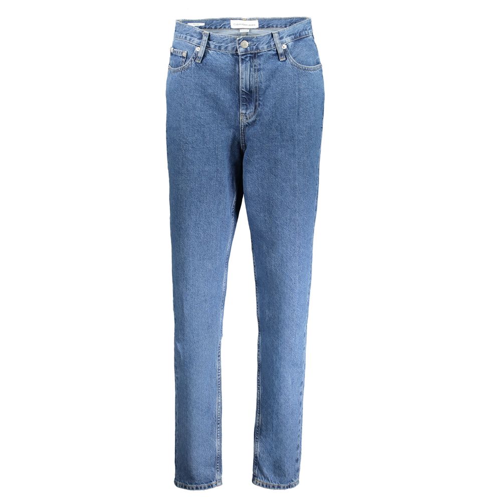 Pantalones y vaqueros de algodón azules