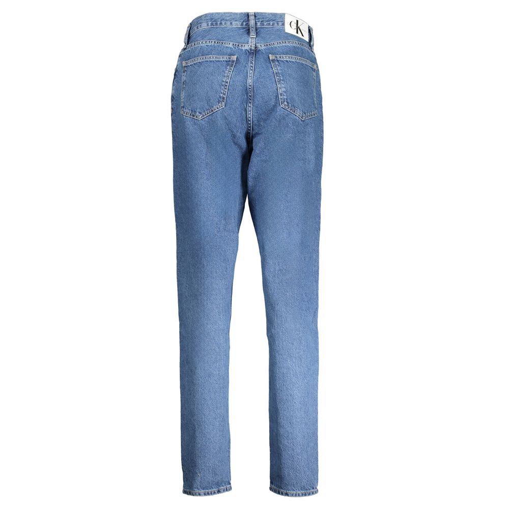 Pantalones y vaqueros de algodón azules